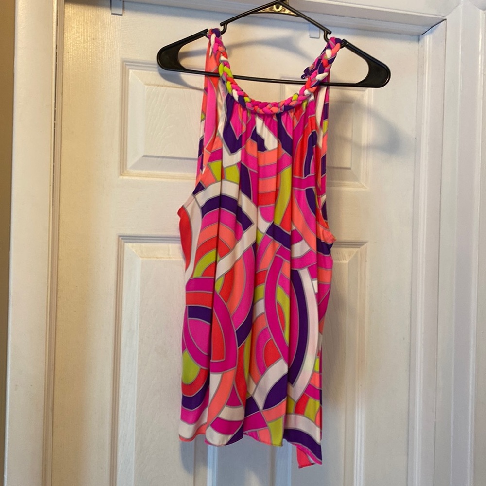 Allison Trixie, silk tank top